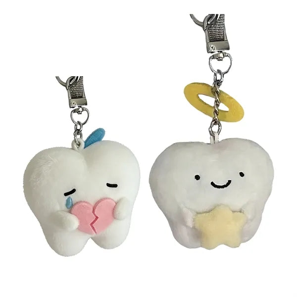 Tooth Angel Plush Keychain