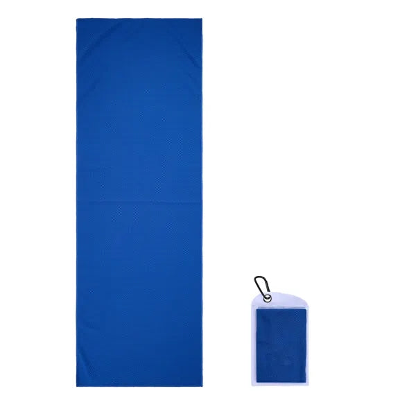Cooling Towel With PVC Zip Pocket
