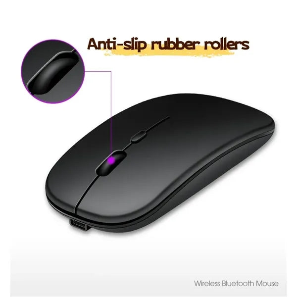 Slim Bluetooth Dual-Mode Wireless Mouse
