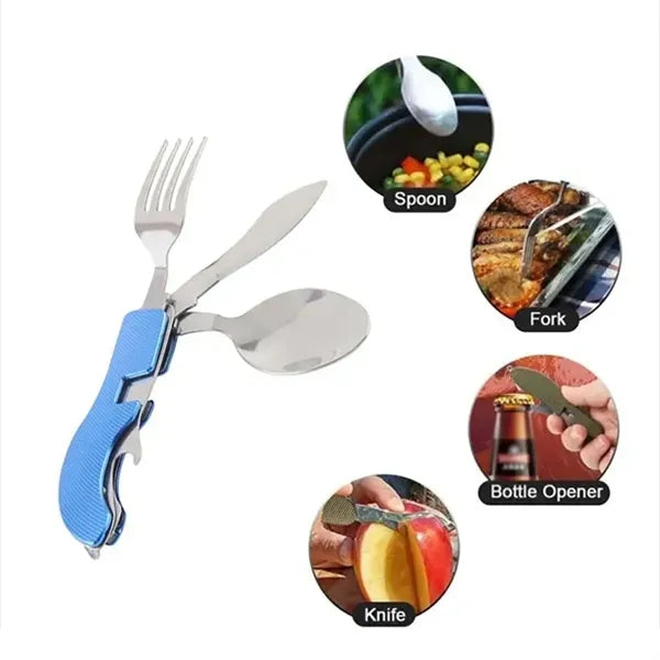 Stainless Steel Folding Cutlery