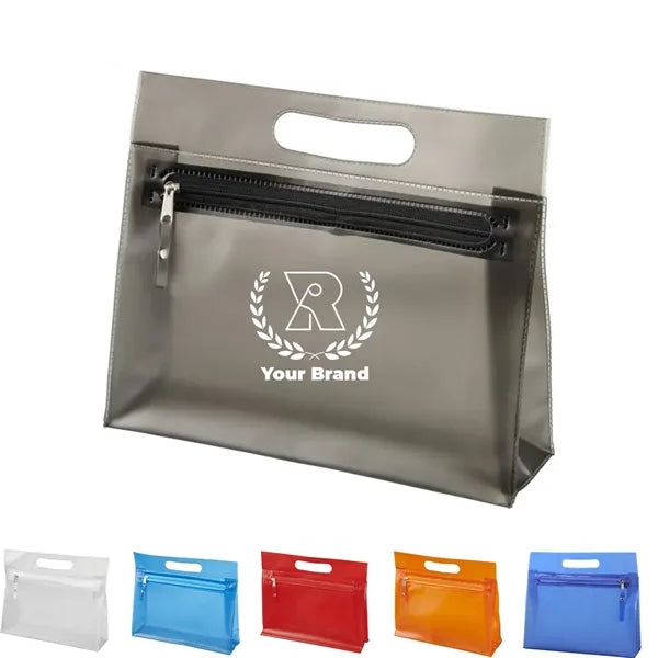 Transparent Frosted Toiletry Bag