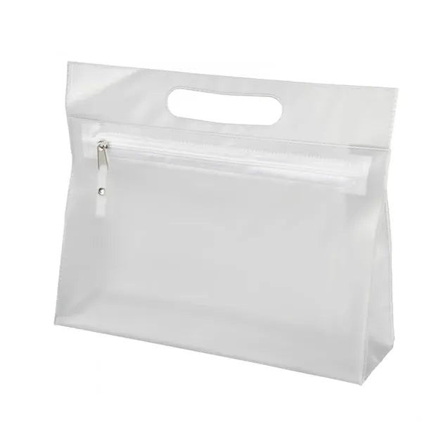Transparent Frosted Toiletry Bag