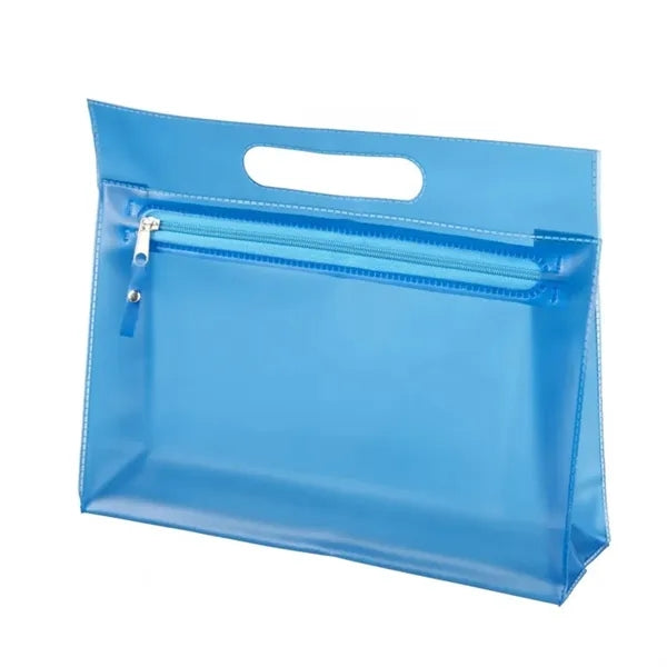 Transparent Frosted Toiletry Bag