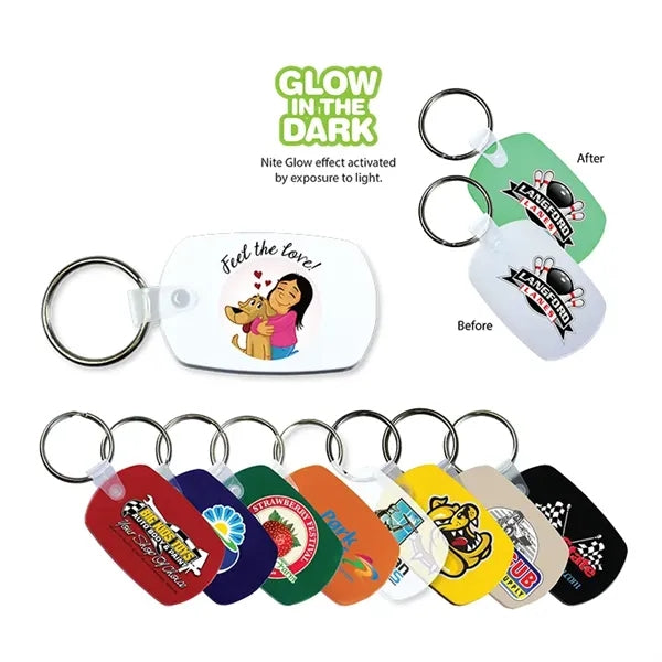 Standard Key Fob, Full Color Digital
