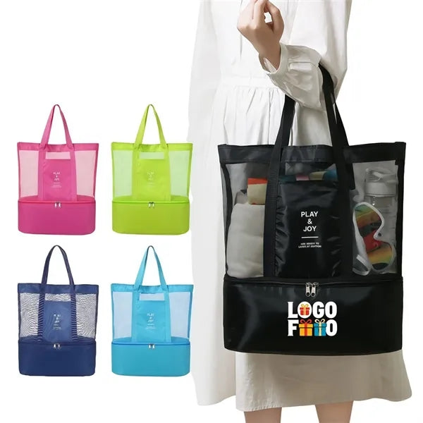 Mesh & Insulated Multi-Function Tote Bag