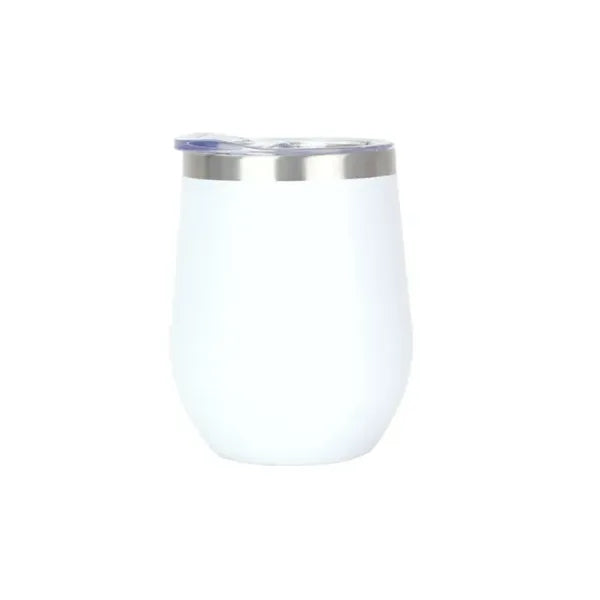 Plastic sprayed stainless steel cup