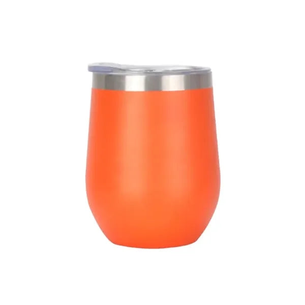 Plastic sprayed stainless steel cup