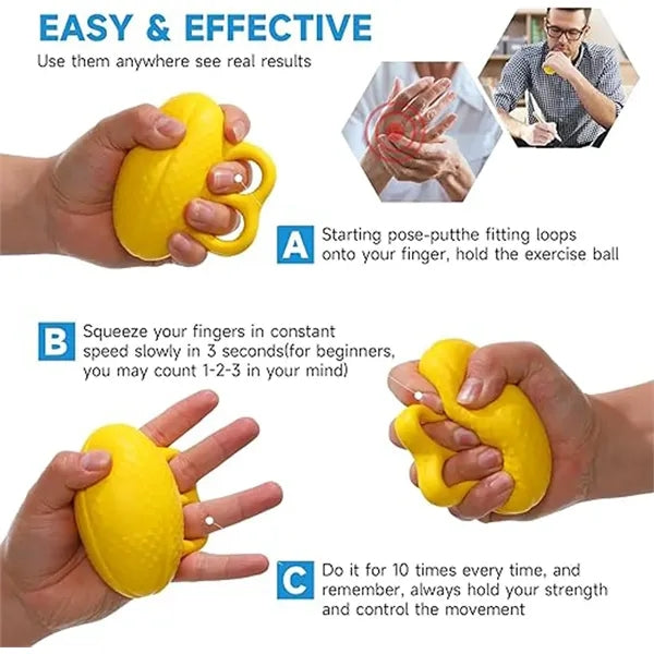 Finger Exerciser Hand Squeeze Ball