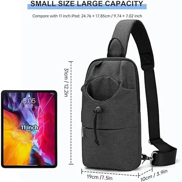 Crossbody Sling Backpack for Men Women