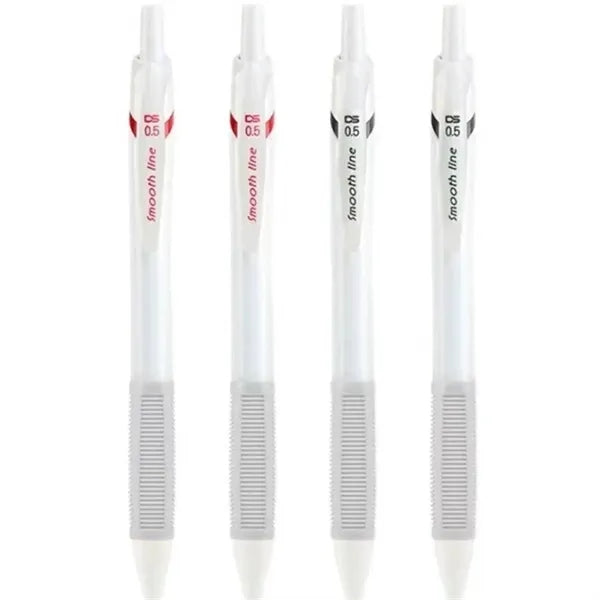 Quick drying soft grip rubber air cushion press neutral pen