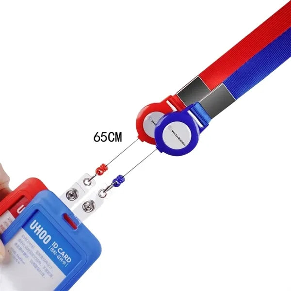 Adjustable Lanyards with Retractable Reel