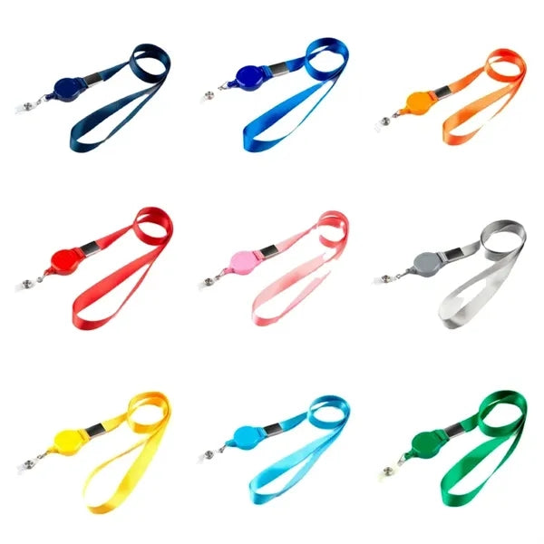 Adjustable Lanyards with Retractable Reel
