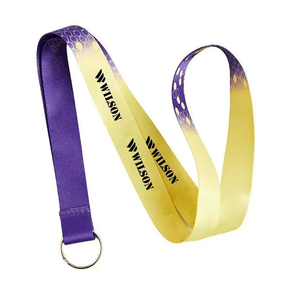 Neck Lanyard with Metal D-Buckle