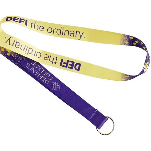 Neck Lanyard with Metal D-Buckle