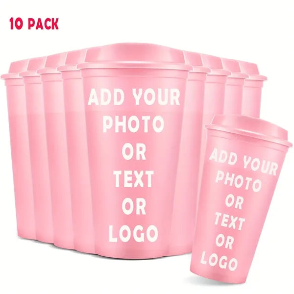 16oz Custom Plastic Cups