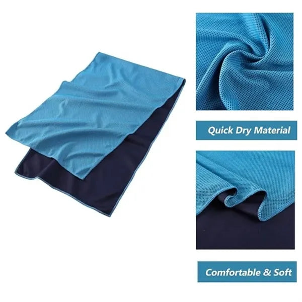 Cooling Hoodie Beach Cloak Instant Swim Cape Hooded Towel