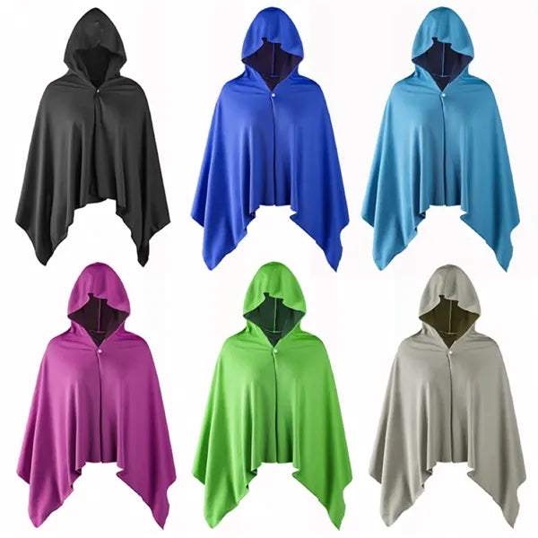 Cooling Hoodie Beach Cloak Instant Swim Cape Hooded Towel