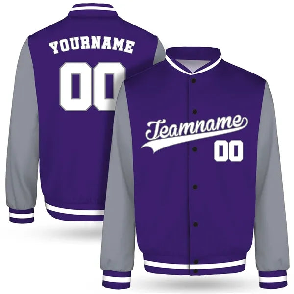 Personalized Varsity Jacket(Full Color DyeSublimated)