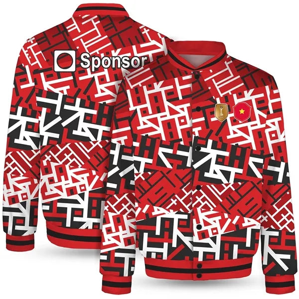Personalized Varsity Jacket(Full Color DyeSublimated)