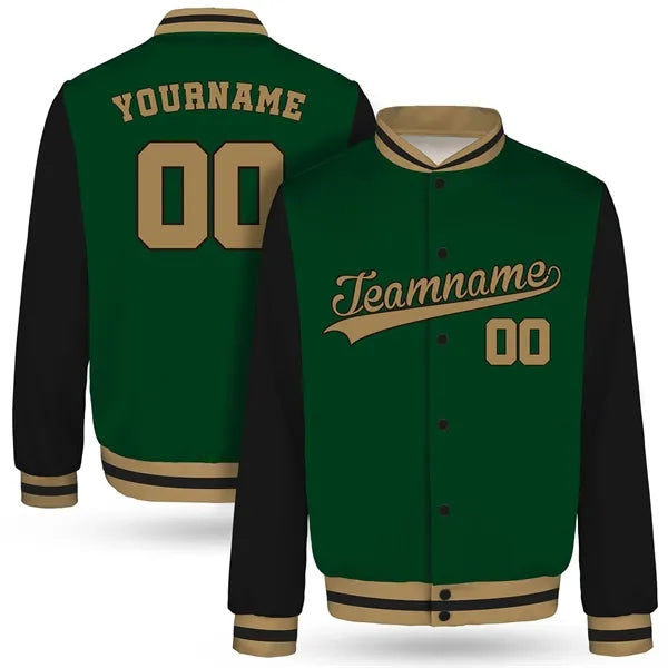 Personalized Varsity Jacket(Full Color DyeSublimated)