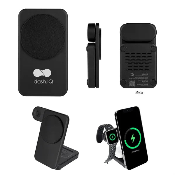 Foldable rABS Magnetic Wireless Charger
