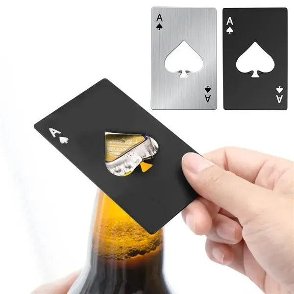 Metal Credit Card Style Beer Opener