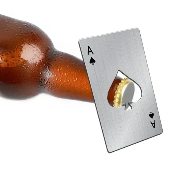 Metal Credit Card Style Beer Opener