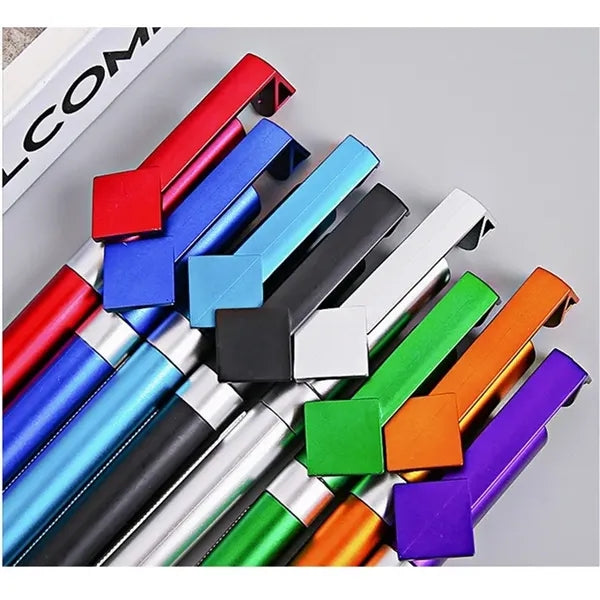 Multi-Function Gel Pen with Pull-Flag Advertising Design