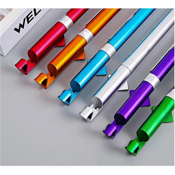 Multi-Function Gel Pen with Pull-Flag Advertising Design