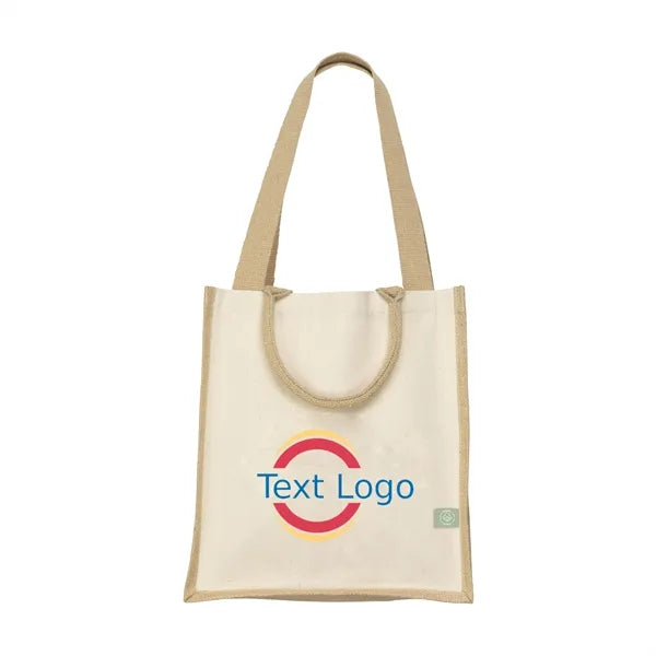 Double Handbags Organic Cotton Shopper Tote Bag