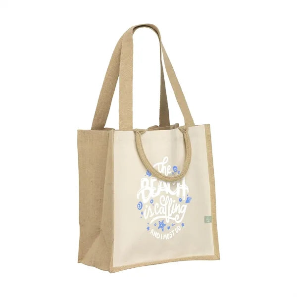 Double Handbags Organic Cotton Shopper Tote Bag