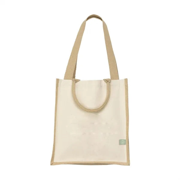 Double Handbags Organic Cotton Shopper Tote Bag