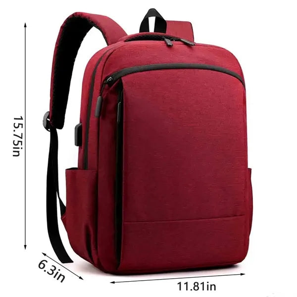 USB Large Laptop Backpack