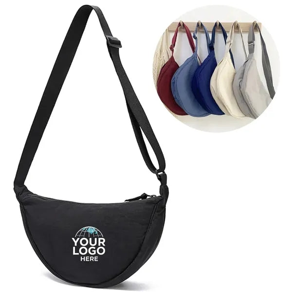 Travel Lightweight Crescent Crossbody Sling Shoulder Bag