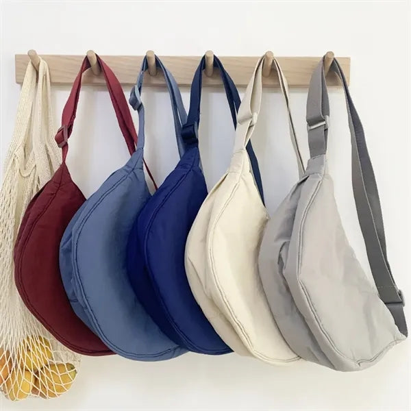 Travel Lightweight Crescent Crossbody Sling Shoulder Bag