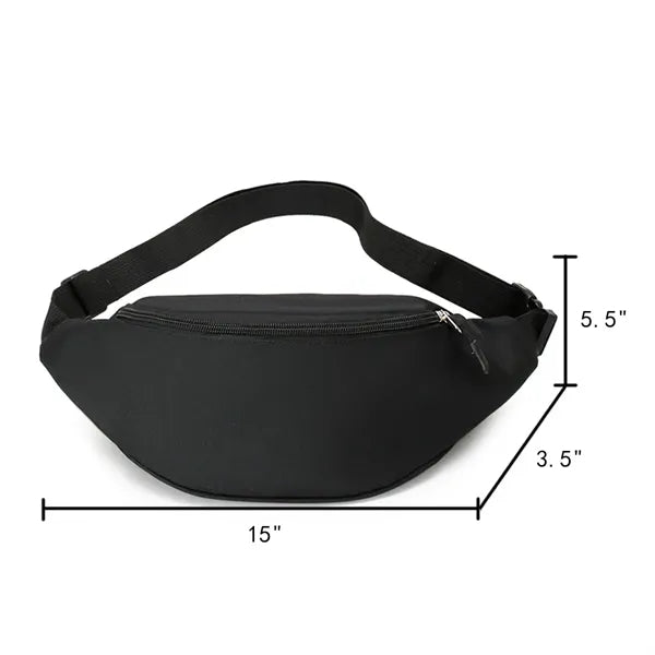 Sports Crescent Crossbody Chest Waist Bag for Women Men