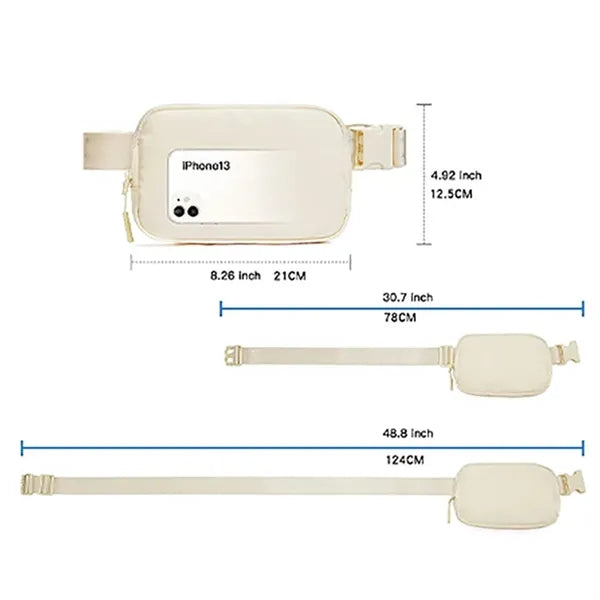 Fashion Crossbody Fanny Waist Bag with Adjustable Strap
