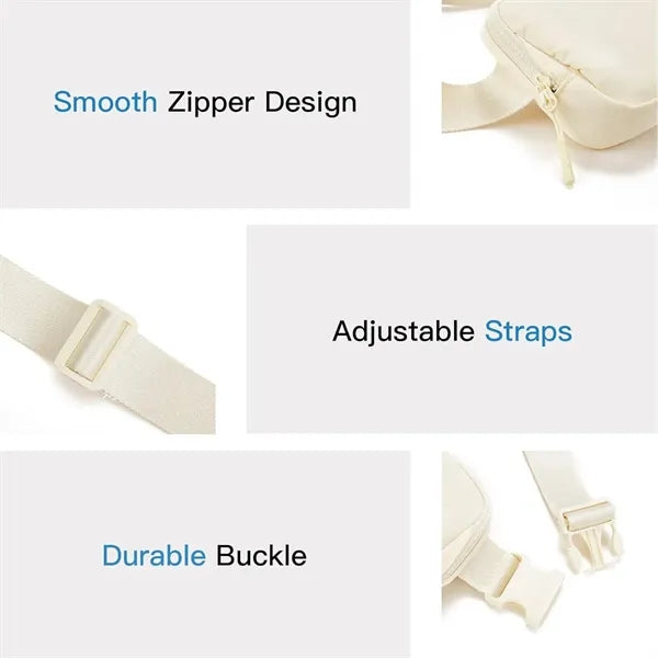 Fashion Crossbody Fanny Waist Bag with Adjustable Strap