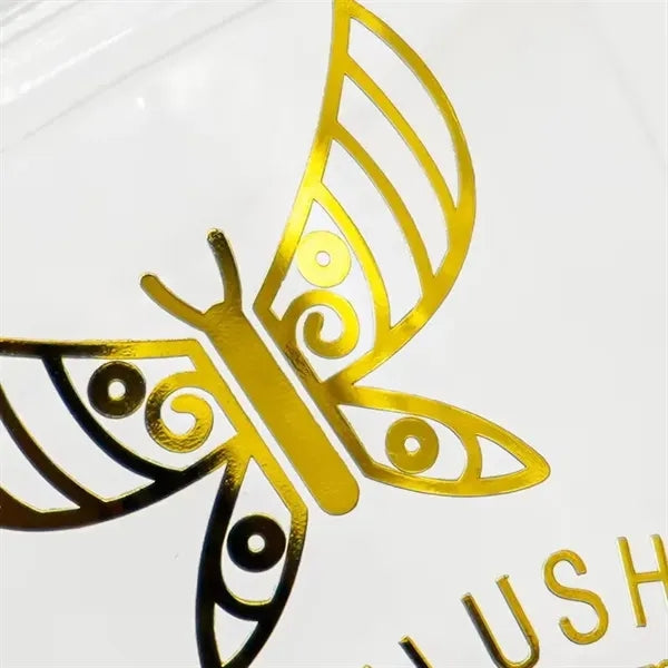 Peel and Stick Metal Logo Decal