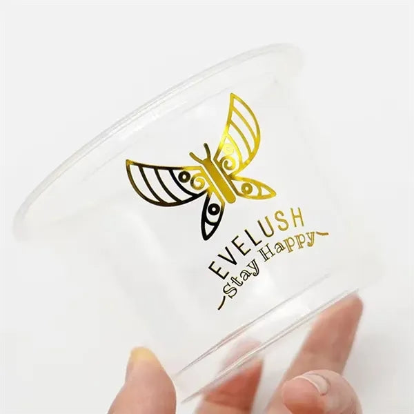 Peel and Stick Metal Logo Decal