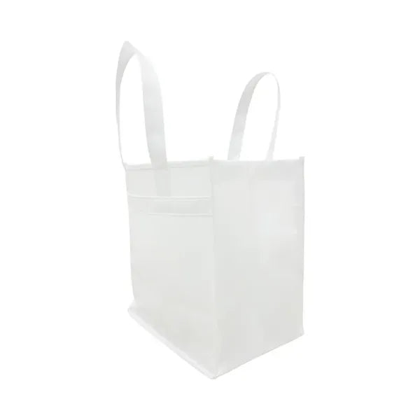 6 Bottle Wine Tote Bag -- Poly Board Bottom Insert