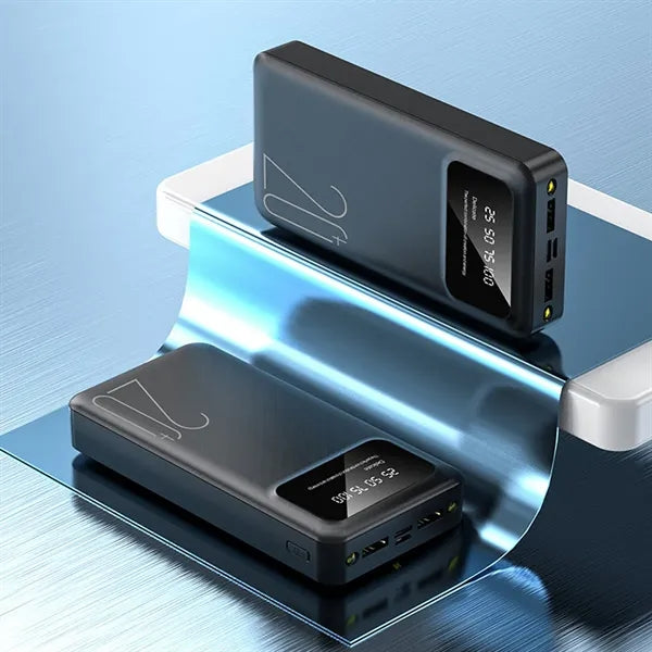 Mini 20000mAh Power Bank with Dual LED Flashlights