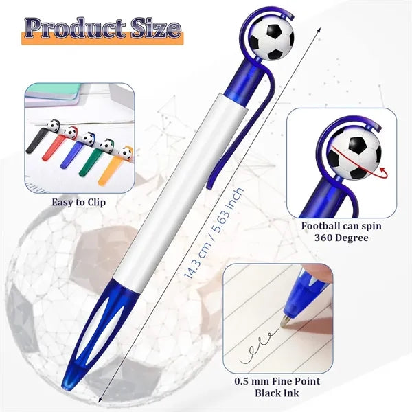 Football Soccer Shape Ballpoint Pen