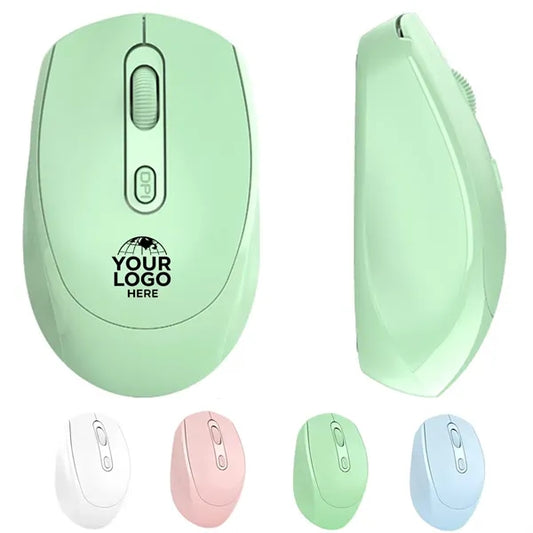 Rechargeable Wireless Bluetooth Mouse with USB Receiver
