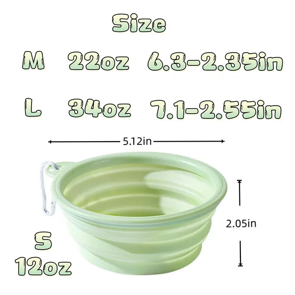Collapsible Dog Bowl
