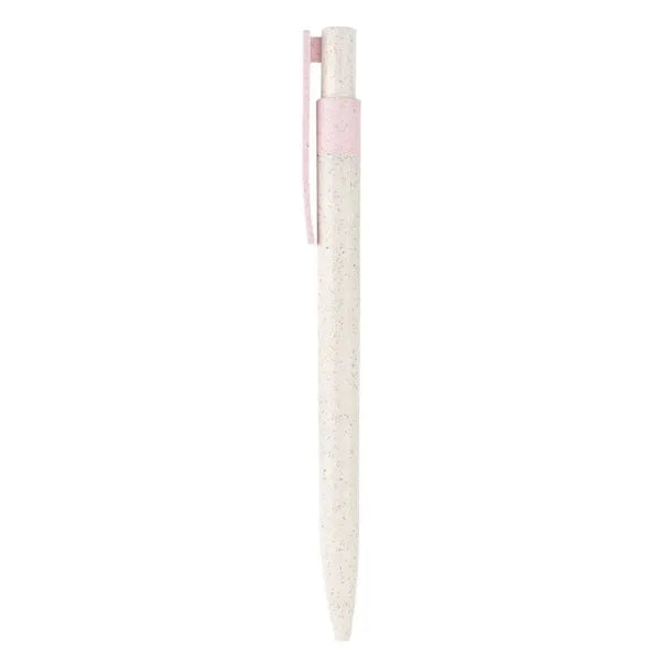 Eco-friendly Retractable Wheat Straw Ballpoint Pen