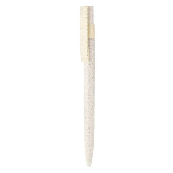 Eco-friendly Retractable Wheat Straw Ballpoint Pen