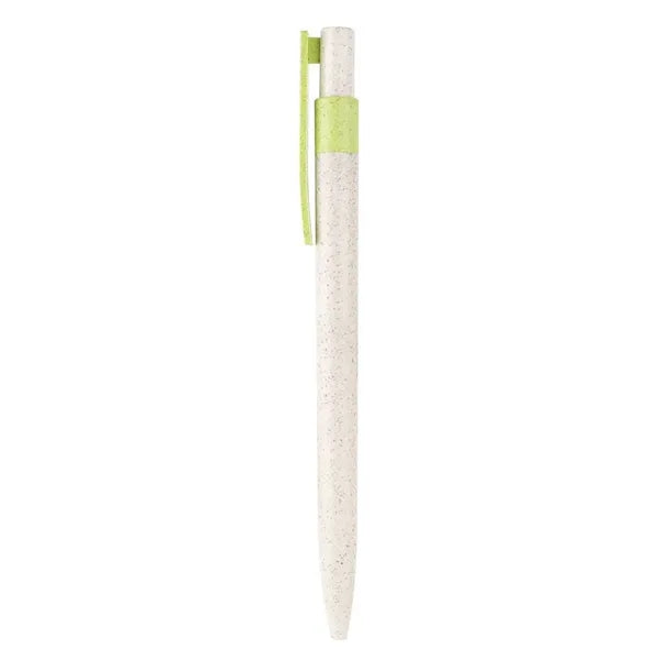 Eco-friendly Retractable Wheat Straw Ballpoint Pen
