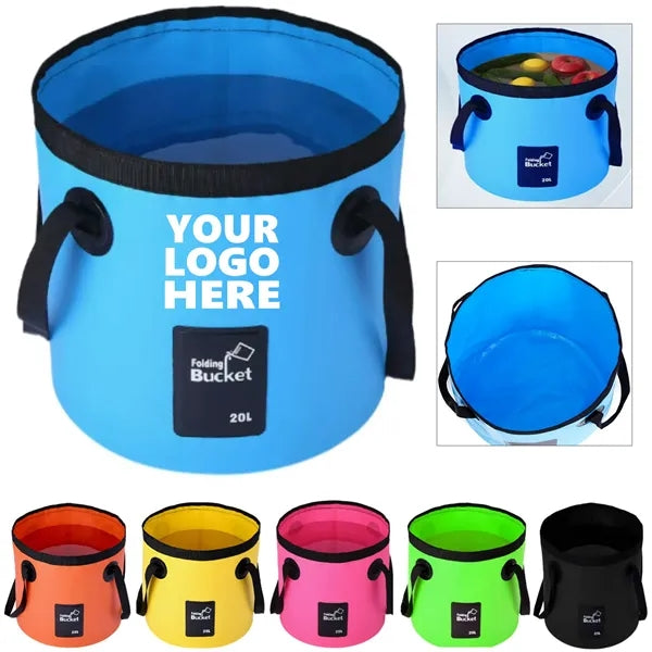 20L Multi-Purpose Foldable Portable Handheld Bucket