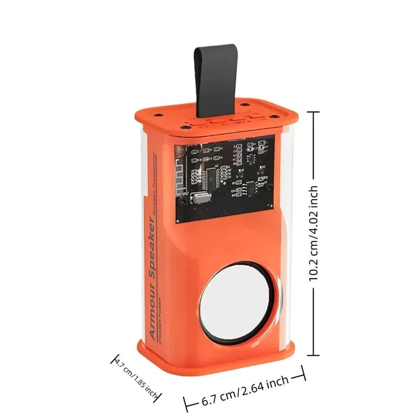 Portable Bluetooth Speaker with 360 Surround Sound